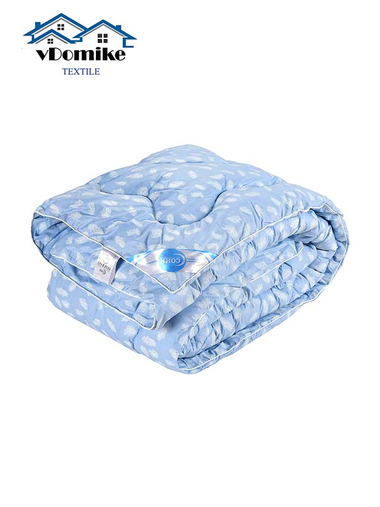 Купить Одеяло из Лебяжьего пуха премиум, тёплое, хлопок, 2-спальное, 172х205 см для интернет-магазина "В Домике СПб"