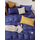 Комплект постельного белья "Winni" жатка, синий, 1.5 спальный