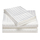 Купить простыню из Страйп-Сатина 100% хлопок, белую, размер 220х240см в интернет-магазине В Домике СПб