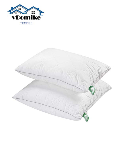 Купить Подушку из Лебяжьего Пуха "Амур" | 50х70 см | Средней Упругости | Хлопок